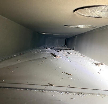 Before air duct cleaning in Arnold MO